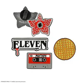 SET OF 4 STRANGER THINGS SEASON 1 PINS
