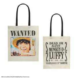 WANTED LUFFY TOTE BAG - ONE PIECE