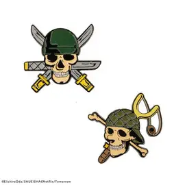 SET OF 2 ZORO & USOPP PINS - ONE PIECE