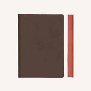 SIGNATURE NOTEBOOK A5, BROWN