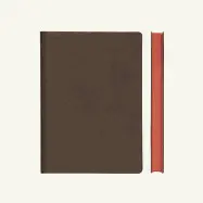 SIGNATURE NOTEBOOK A5, BROWN