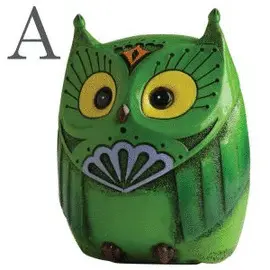 OWL MONEY BANK ASSORTED