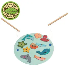 WOODEN MAGNETIC FISHING GAME