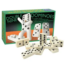 DOUBLE NINE DOMINOES