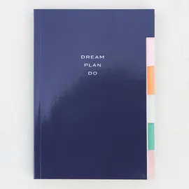 MLT100 MULTI TAB NOTEBOOK - NAVY