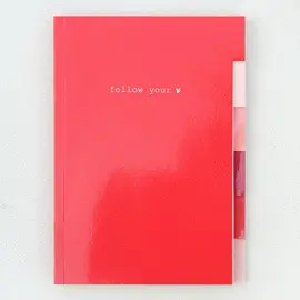MLT101 MULTI TAB NOTEBOOK -RED