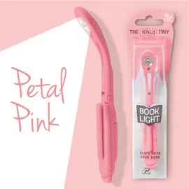 REALLY TINY BOOK LIGHT PETAL PINK - MINI LÁMPARA DE LECTURA ROSA