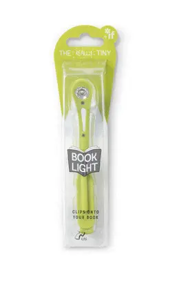 REALLY TINY BOOK LIGHT CHARTREUSE - MINI LÁMPARA DE LECTURA LIMA