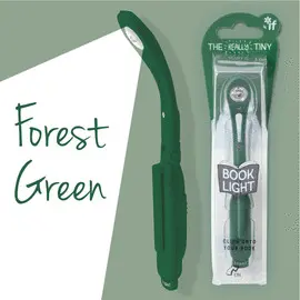 REALLY TINY BOOK LIGHT FOREST GREEN - MINI LÁMPARA DE LECTURA VERDE