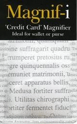 MAGNIF-I CREDIT CARD MAGNIFIER