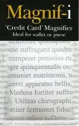 MAGNIF-I CREDIT CARD MAGNIFIER