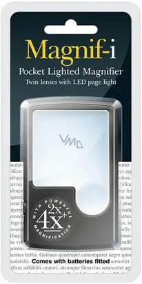 MAGNIF-I POCKET LIGHTED MAGNIFIER