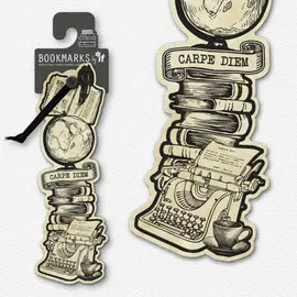 ACADEMIA BOOKMARKS CARPE DIEM - MARCAPÁGINAS