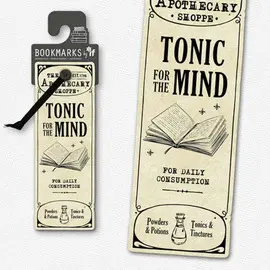 ACADEMIA BOOKMARKS TONIC FOR THE MIND - MARCAPÁGINAS