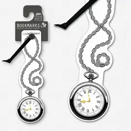 ACADEMIA BOOKMARKS WATCH - MARCAPÁGINAS RELOJ