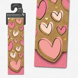 KRAFTY BOOKMARKS HEART - MARCAPÁGINAS CORAZONES