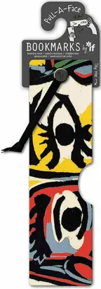 Pull-A-Face Bookmark Abstract