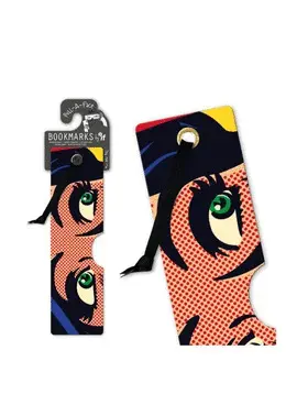 Pull-A-Face Bookmark Pop Art