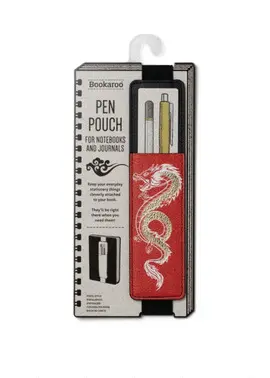 BOOKAROO PEN POUCH - WARRIOR DRAGON