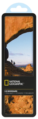 NATIONAL GEOGRAPHIC 3-D BOOKMARK, ARCHES NATIONAL PARK, USA