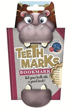 TEETH MARKS BOOKMARKS HIPPO