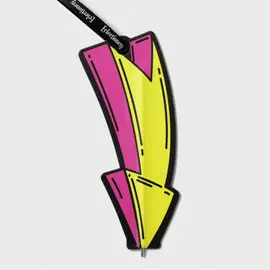 ECLECTIONERY FLAT BOOKMARK PENS - ARROW