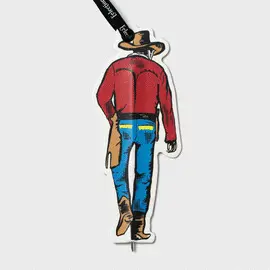 ECLECTIONERY FLAT BOOKMARK PENS - COWBOY