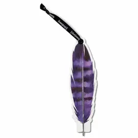ECLECTIONERY FLAT BOOKMARK PENS - FEATHER