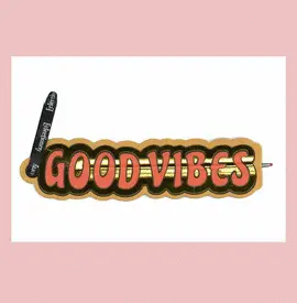 ECLECTIONERY FLAT BOOKMARK PENS - GOOD VIBES