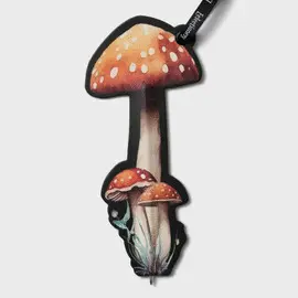 ECLECTIONERY FLAT BOOKMARK PENS - TOADSTOOL