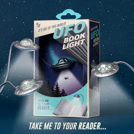 UFO BOOK LIGHT - LÁMPARA DE LECTURA OVNI