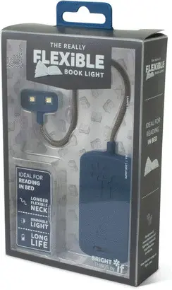 THE REALLY FLEXIBLE BOOK LIGHT BLUE - LÁMPARA DE LECTURA FLEXIBLE AZUL