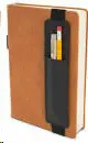 BOOKAROO PEN POUCH BLACK - PORTA LÁPICES NEGRO