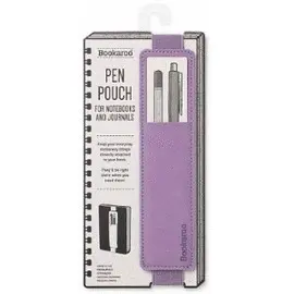 BOOKAROO PEN POUCH AUBERGINE - PORTA LÁPICES LILA