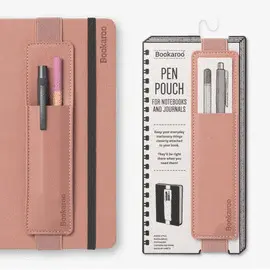 BOOKAROO PEN POUCH BLUSH - PORTA LÁPICES DURAZNO