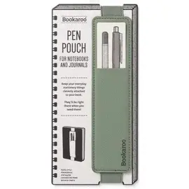 BOOKAROO PEN POUCH FERN - PORTA LÁPICES OLIVO