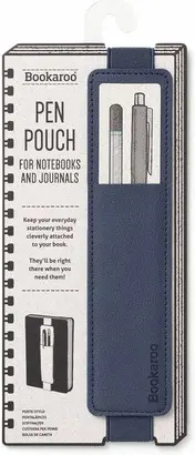 BOOKAROO PEN POUCH NAVY - PORTA LÁPICES AZUL