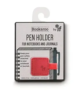 BOOKAROO PEN HOLDER - RED