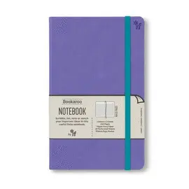 BOOKAROO NOTEBOOK (A5) JOURNAL - LILAC