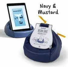 BOOKAROO BEAN BAG READING REST - NAVY