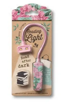 BOOK LOVER'S READING LIGHT FLORAL - LÁMPARA DE LECTURA