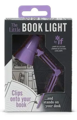 THE LITTLE BOOK LIGHT LILAC - PEQUEÑA LÁMPARA DE LECTURA LILA