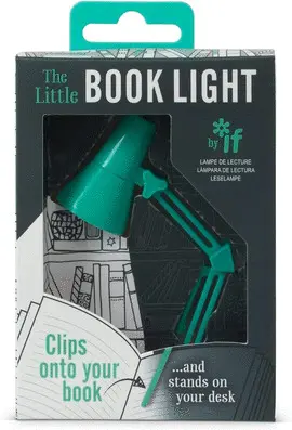 THE LITTLE BOOK LIGHT MINT - PEQUEÑA LÁMPARA DE LECTURA MENTA