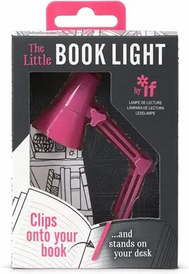 THE LITTLE BOOK LIGHT PINK - PEQUEÑA LÁMPARA DE LECTURA ROSA