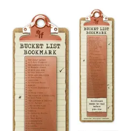 BUCKET LIST BOOKMARK - MARCAPÁGINAS LISTA DE DESEOS