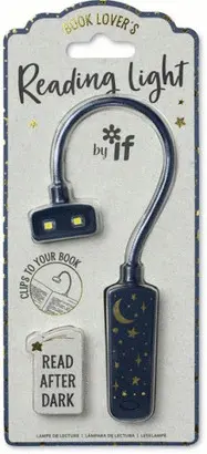 BOOK LOVER'S READING LIGHT - MOON & STARS