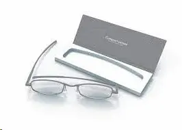 COMPACT LENSES FLAT-FOLDING READING GLASSES + 3.0 ANTEOJOS GRISES