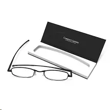 COMPACT LENSES FLAT-FOLDING READING GLASSES + 3.0 ANTEOJOS NEGROS