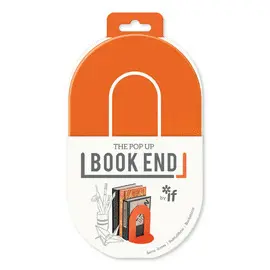 THE POP UP BOOKEND - ORANGE SINGLE