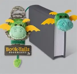BOOK-TAILS BOOKMARK - DRAGON